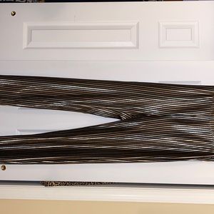 Zara Pinstripe velvet pants!